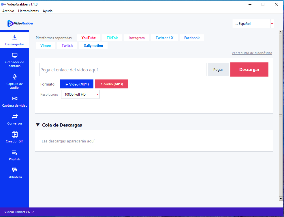 VideoGrabber Pro - Descargador de Videos