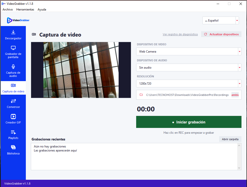 VideoGrabber Pro - Captura de Video